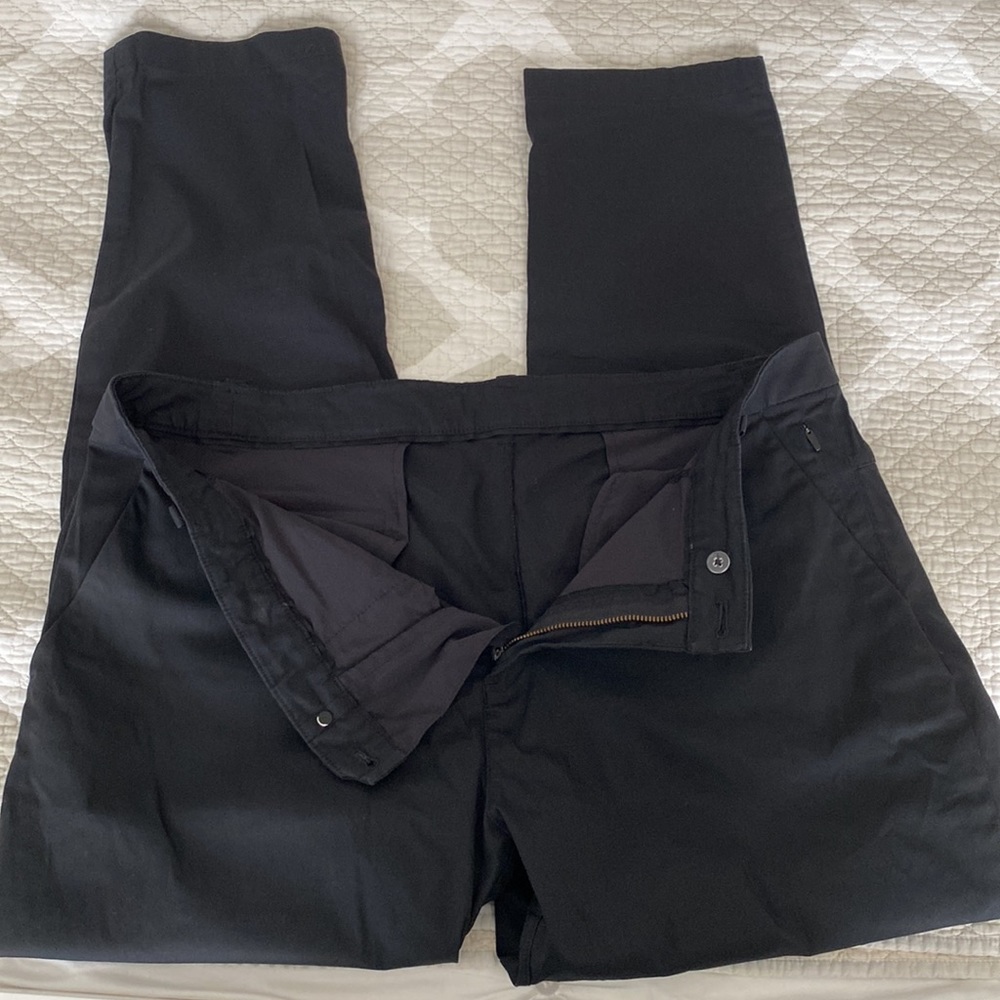 Lululemon Commission Black Pants, Mens 38" waist